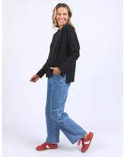 Load image into Gallery viewer, Jayne Throw On Top - Black