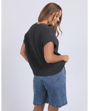 Load image into Gallery viewer, Isla Knitted Vest - Charcoal