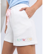 Load image into Gallery viewer, Simplified Confetti Short - White