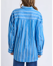 Load image into Gallery viewer, Mia Striped Shirt - Royal Blue