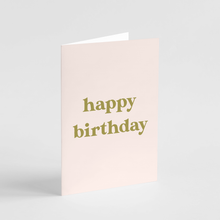 Load image into Gallery viewer, Retro Happy Birthday Card