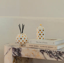 Load image into Gallery viewer, Golden Bouquet Ceramic Diffuser 350ml