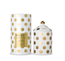 Load image into Gallery viewer, Golden Bouquet Ceramic Candle 360g
