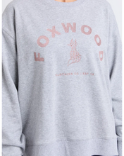 Load image into Gallery viewer, Effortless Contrast Crew - grey Marle