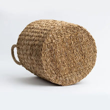 Load image into Gallery viewer, Marbella Seagrass & Hyacinth Woven Basket