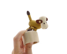 Load image into Gallery viewer, Wooden Farm Animal Press Toys