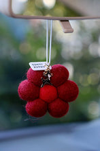 Load image into Gallery viewer, Cedarleaf & Spice - Felt Air Freshener with Christmas Charm
