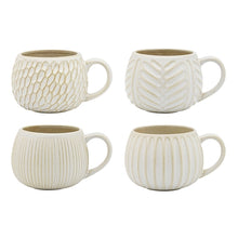 Load image into Gallery viewer, Fossil Mug set 4 - Chalk