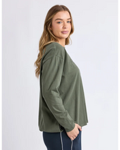 Load image into Gallery viewer, Simplified Long Sleeve- Khaki
