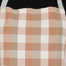 Load image into Gallery viewer, Double Check Apron - Salmon Pink