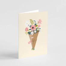 Load image into Gallery viewer, Flower Bouquet Card