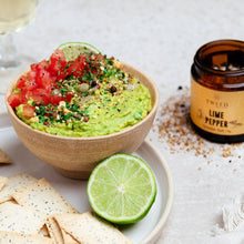 Load image into Gallery viewer, Lime Pepper Grinder Salt: Jar 70g