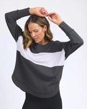Load image into Gallery viewer, Simplified Tonal Crew - Coal
