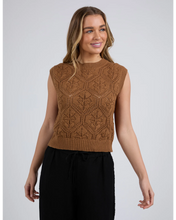 Load image into Gallery viewer, Luna Knit Vest - Tan
