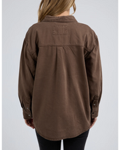 Load image into Gallery viewer, Daisy Overshirt - Chocolate
