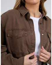 Load image into Gallery viewer, Daisy Overshirt - Chocolate
