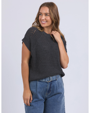 Load image into Gallery viewer, Isla Knitted Vest - Charcoal

