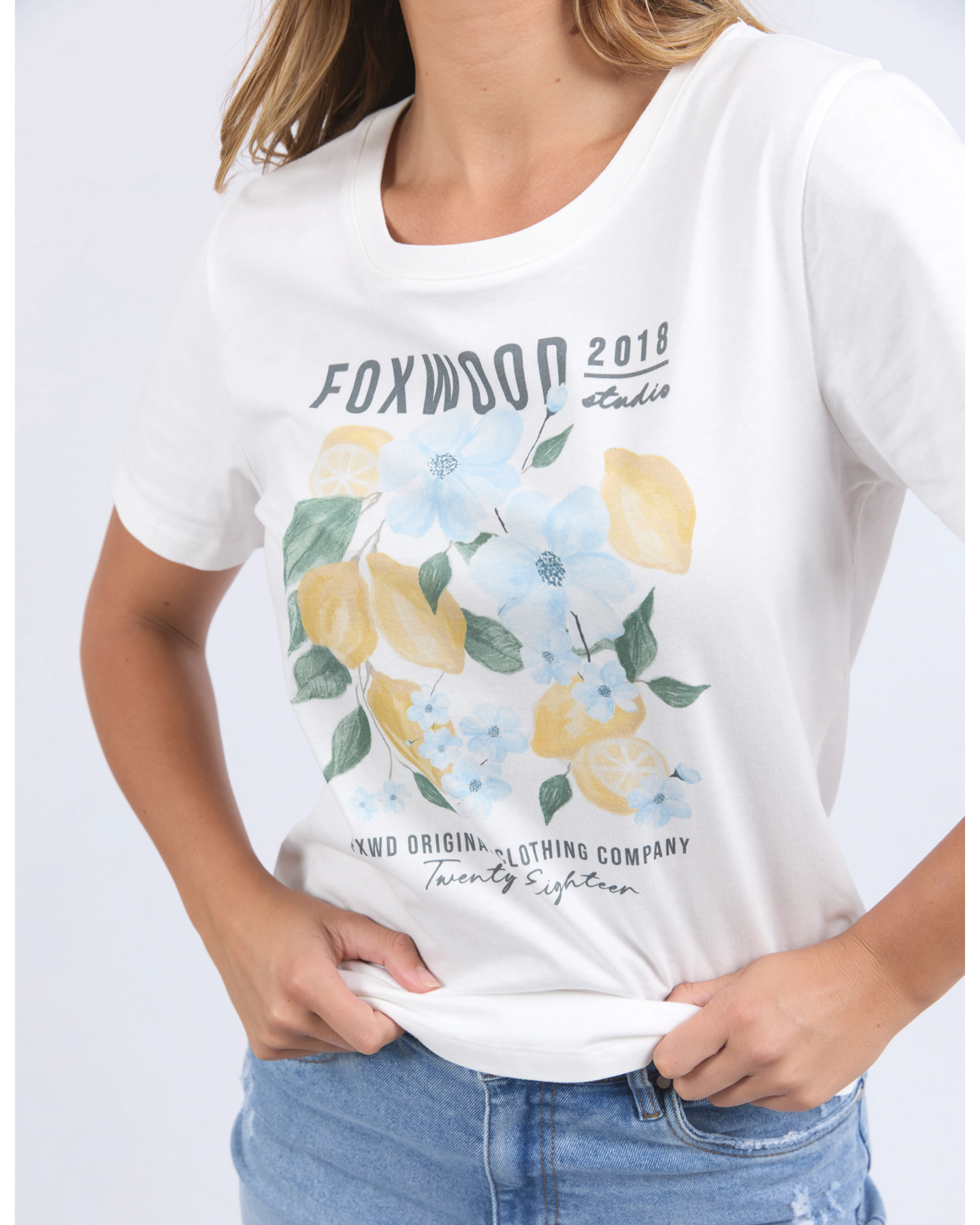 Limoncello Tee - Vintage White