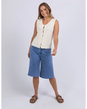 Load image into Gallery viewer, Golden Vest - Vintage White
