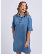 Load image into Gallery viewer, Monte Shirt Dress - Blue
