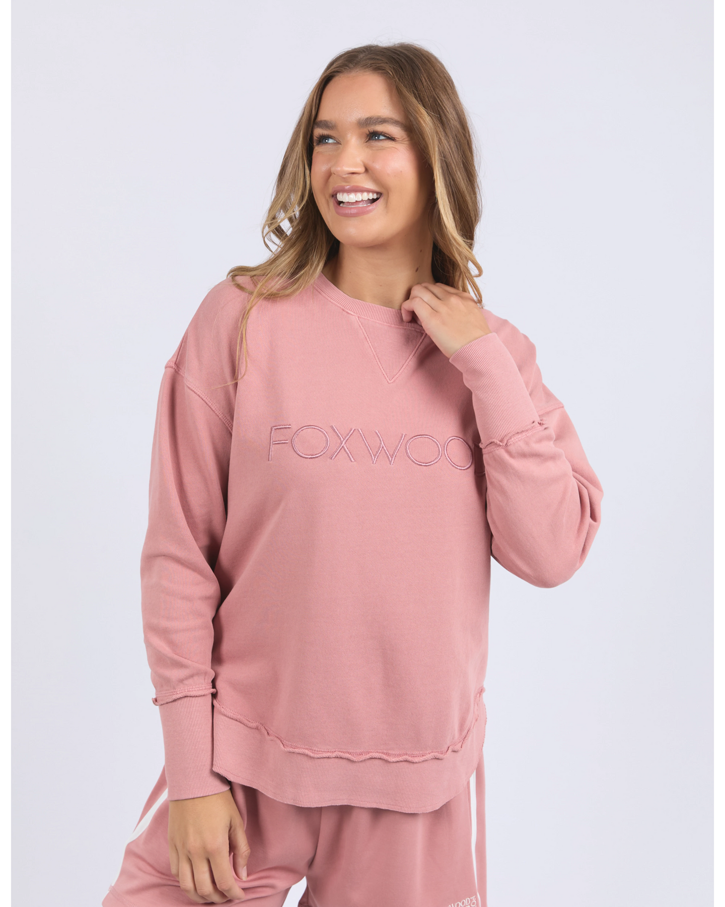 Simplified Crew - Dusty pink