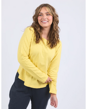 Load image into Gallery viewer, Everyday L/S Tee - Lemon
