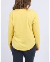 Load image into Gallery viewer, Everyday L/S Tee - Lemon
