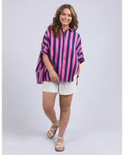 Load image into Gallery viewer, Palermo  Stripe Shirt - Blue/Pink
