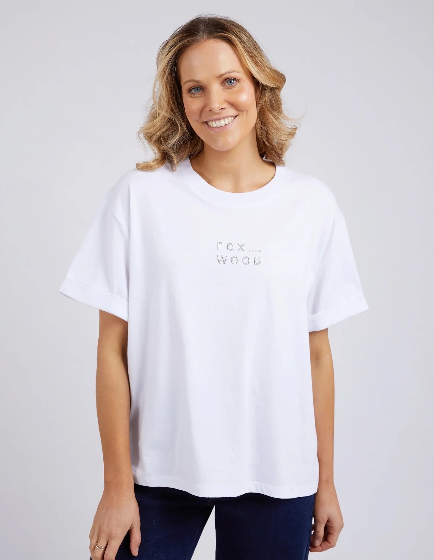 Huntleigh Oversized Tee - White