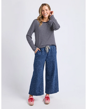 Load image into Gallery viewer, Drea Long Sleeve Top - Navy
