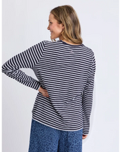Load image into Gallery viewer, Drea Long Sleeve Top - Navy
