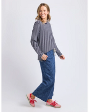 Load image into Gallery viewer, Drea Long Sleeve Top - Navy
