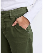 Load image into Gallery viewer, Scallop Edge Jean - Basil
