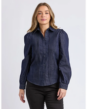 Load image into Gallery viewer, Poppy Shirt - Dark Blue
