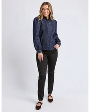 Load image into Gallery viewer, Poppy Shirt - Dark Blue
