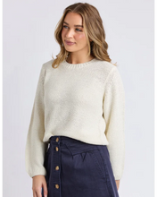 Load image into Gallery viewer, Blair L/S Knit - Vintage white
