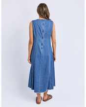 Load image into Gallery viewer, Solene Denim Dress - Blue
