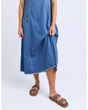Load image into Gallery viewer, Solene Denim Dress - Blue
