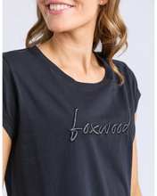 Load image into Gallery viewer, Signature Embroidery Tee Dress - Black
