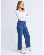 Load image into Gallery viewer, Alyssa Front Pocket Jean - Blue
