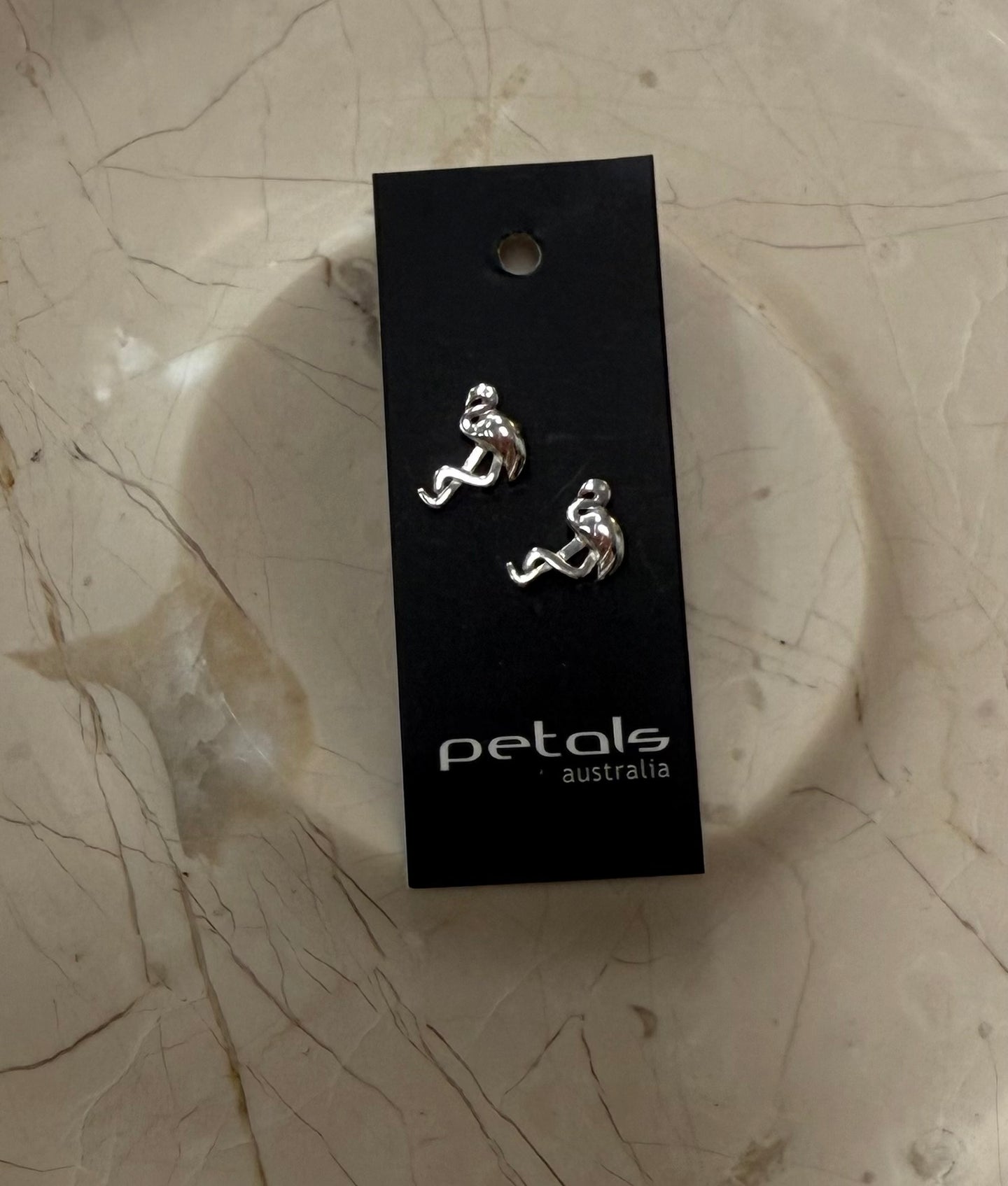 Stud Earrings - Flamingo