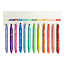 Load image into Gallery viewer, Ooly Markers – Switcheroo Sparkle Markers/12
