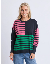 Load image into Gallery viewer, Effie Mixed Knit - Turquoise
