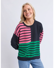 Load image into Gallery viewer, Effie Mixed Knit - Turquoise
