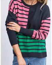 Load image into Gallery viewer, Effie Mixed Knit - Turquoise
