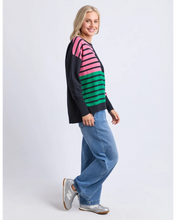 Load image into Gallery viewer, Effie Mixed Knit - Turquoise

