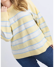 Load image into Gallery viewer, Joni Stripe Knit - Banana Stripe
