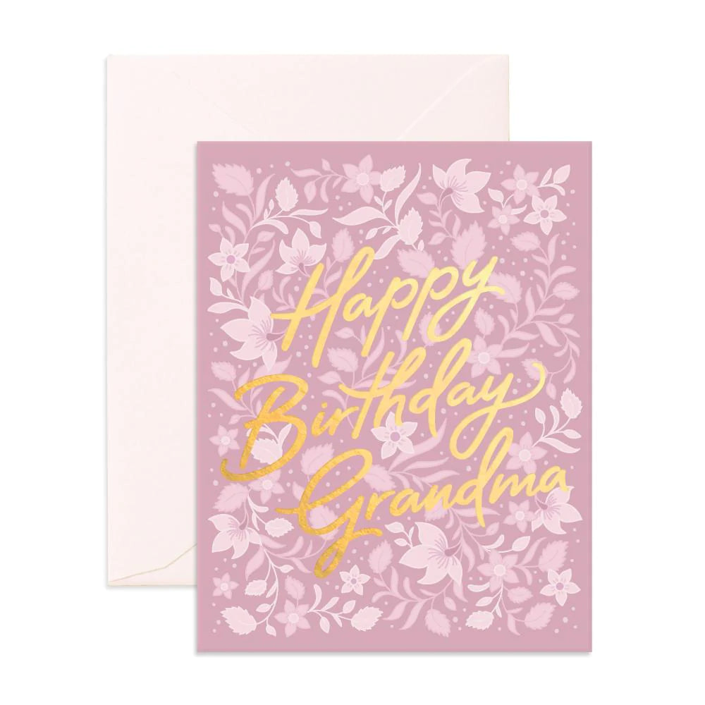 Happy Birthday Grandma Greeting Card