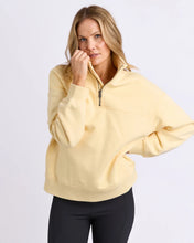 Load image into Gallery viewer, College Zip Crew - Lemon
