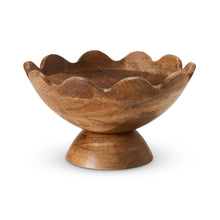 Load image into Gallery viewer, Luca Scalloped Pedestal Bowl

